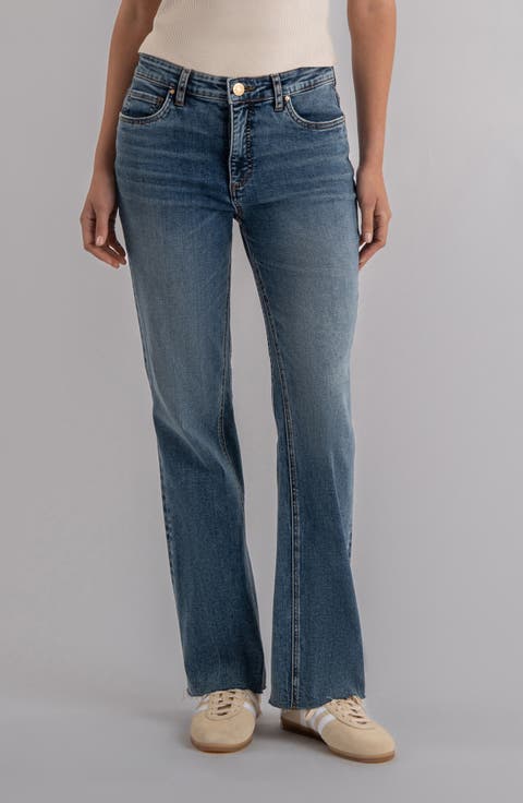 Kelly Fab Ab Kick Flare Jeans (Heroic) (Petite)
