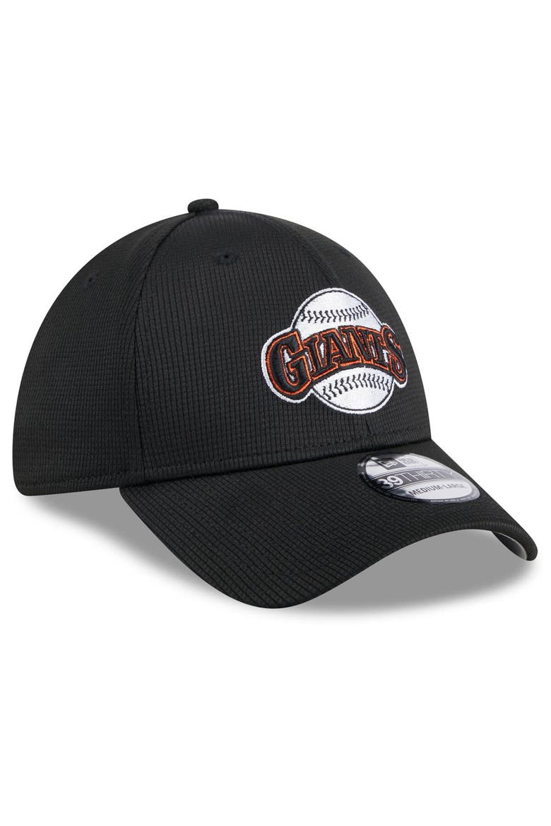 Men's New Era  Black San Francisco Giants 2024 Batting Practice 39THIRTY Flex Hat, Alternate, color, Black