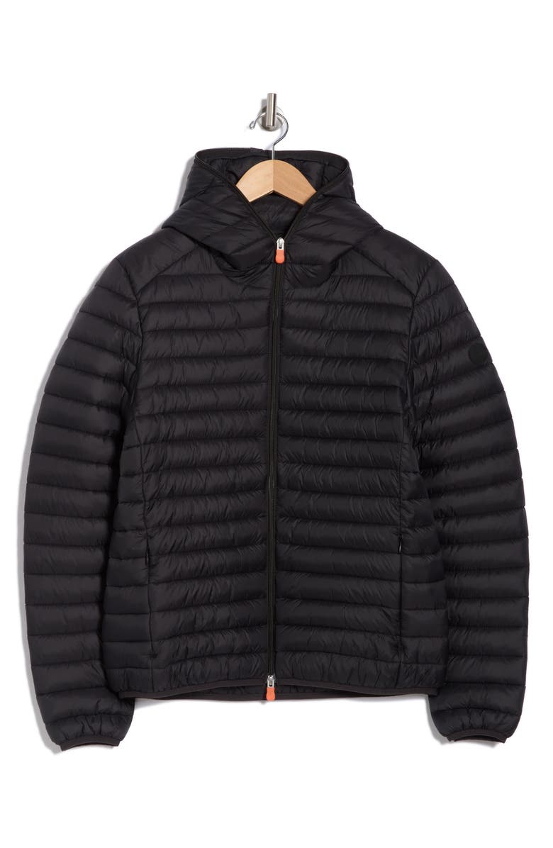 Save The Duck Basic Packable Hooded Jacket, Alternate, color, 