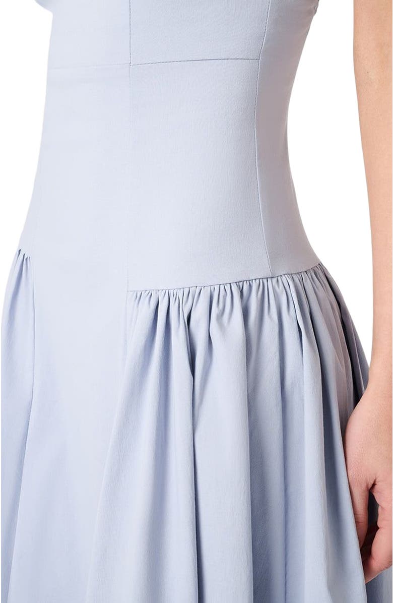 WeWoreWhat Flare Panel Midi Dress, Alternate, color, Powder Blue