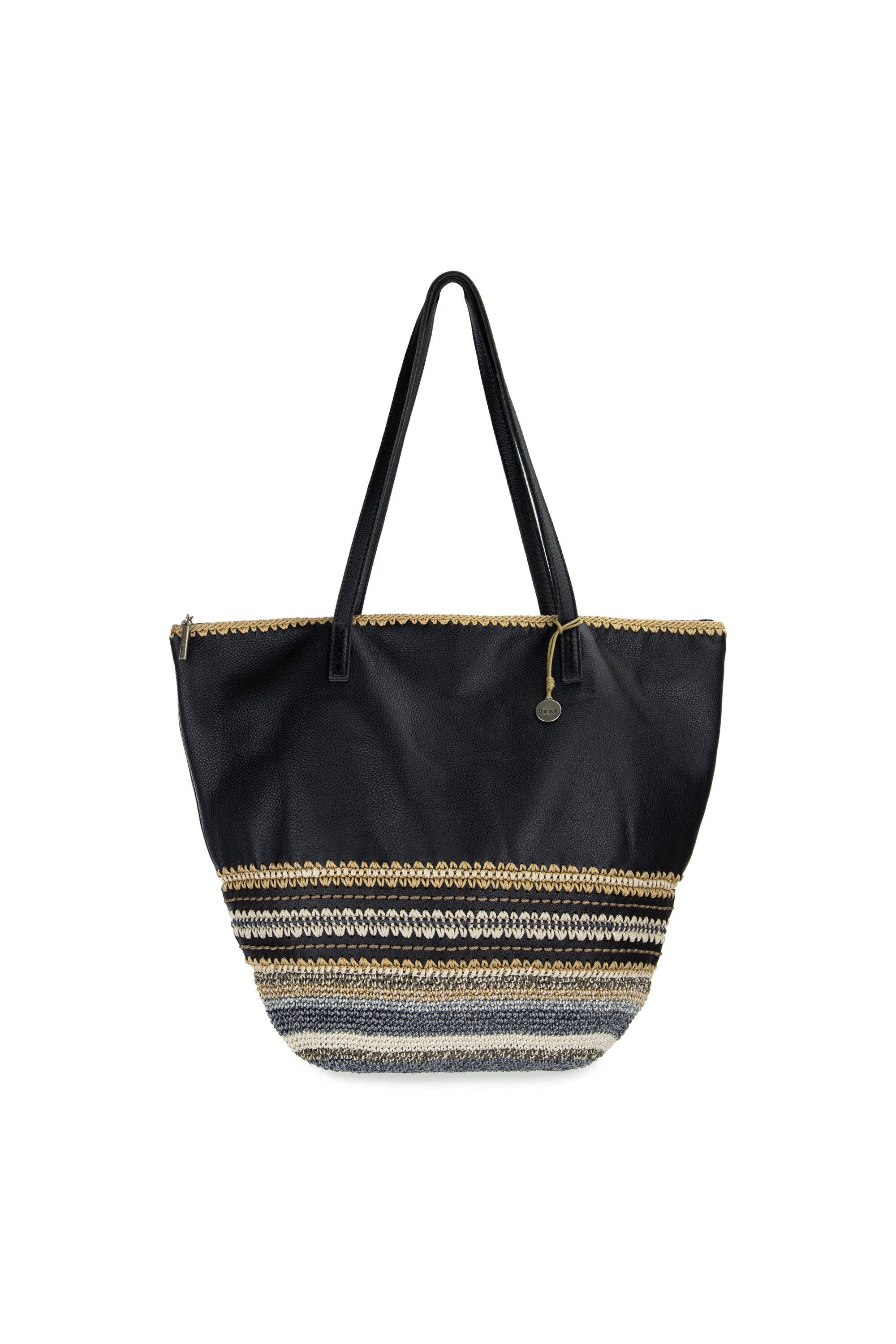 The Sak Faye Tote Bag, Alternate, color, Black Seminyak