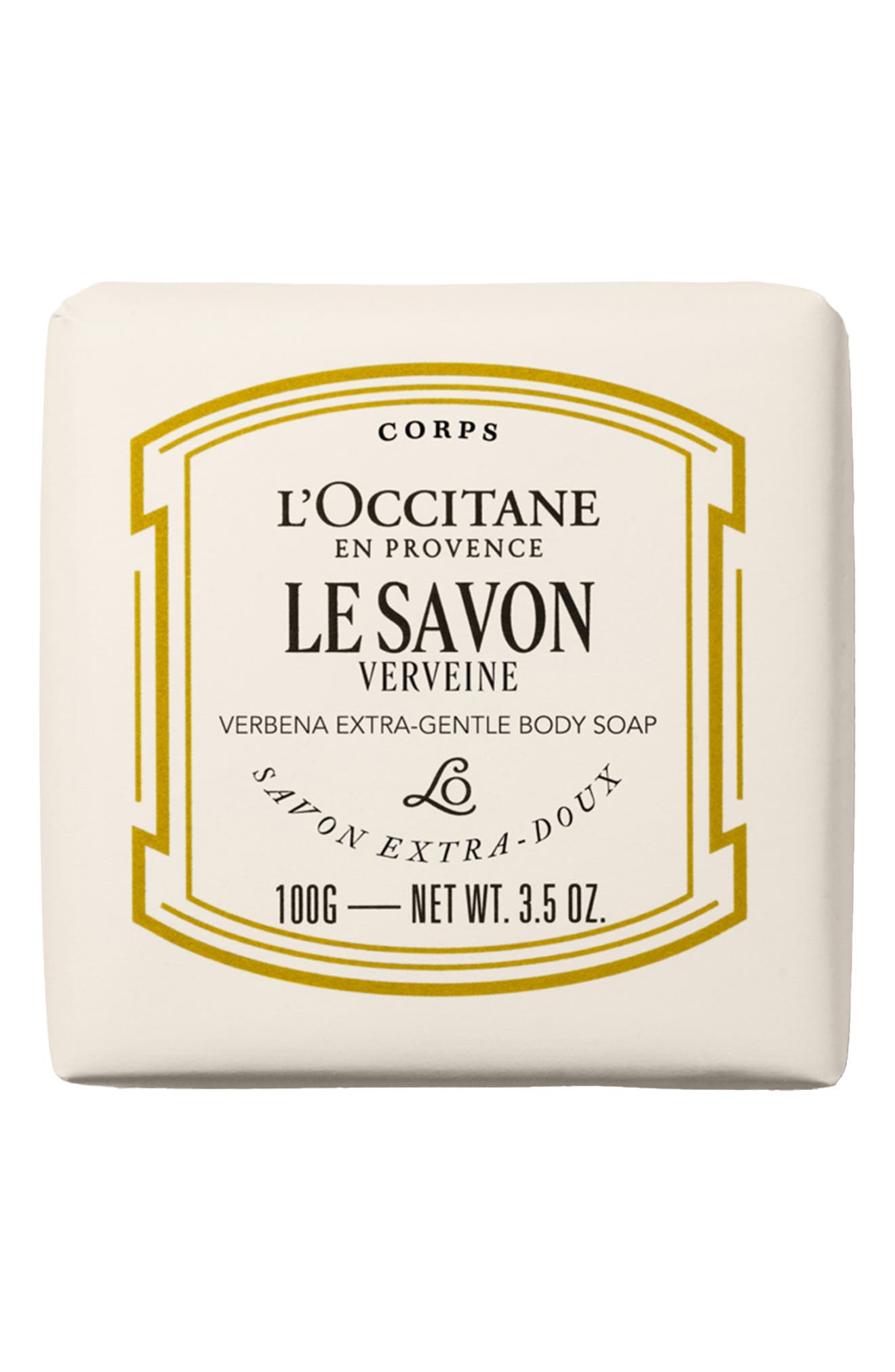 L'Occitane Le Savon Shea Verbena Extra-Gentle Body Soap