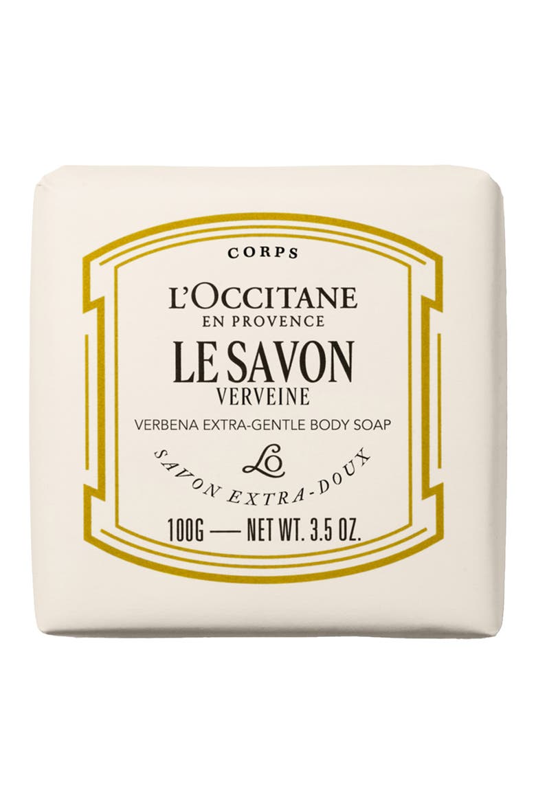 Le Savon Shea Verbena Extra-Gentle Body Soap, Main, color, NO COLOR