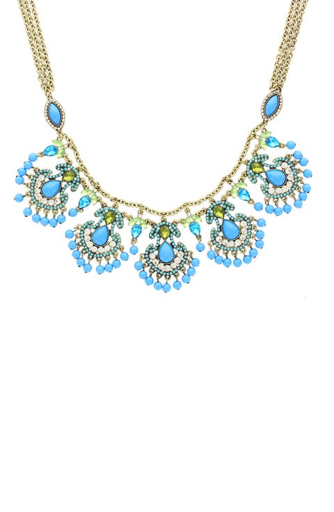 Rissa Cluster Statement Necklace