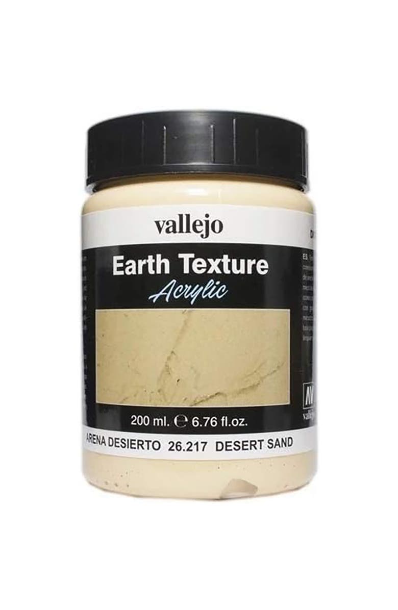 Vallejo Paints Desert Sand Texture Acrylic, 6.79 oz, Main, color, Multicolored