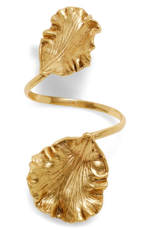 Iris Leaf Bracelet