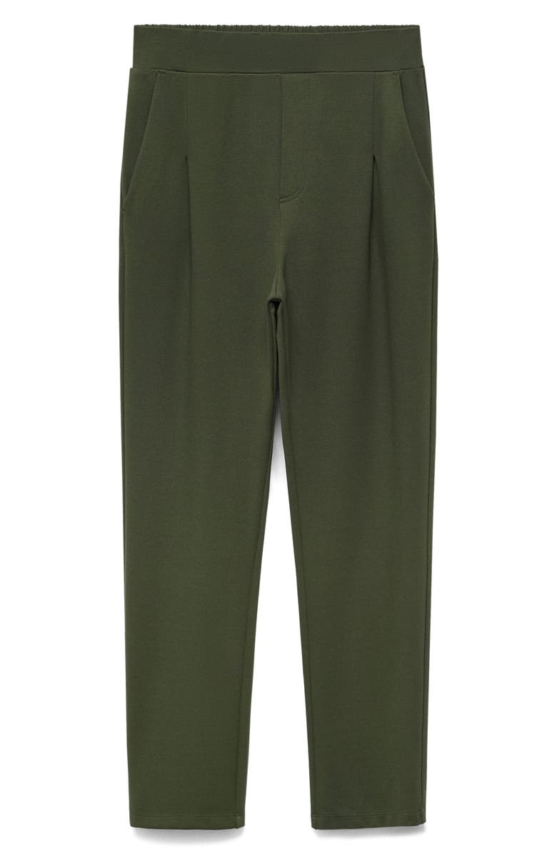 MANGO Inverted Pleat Joggers, Alternate, color, 