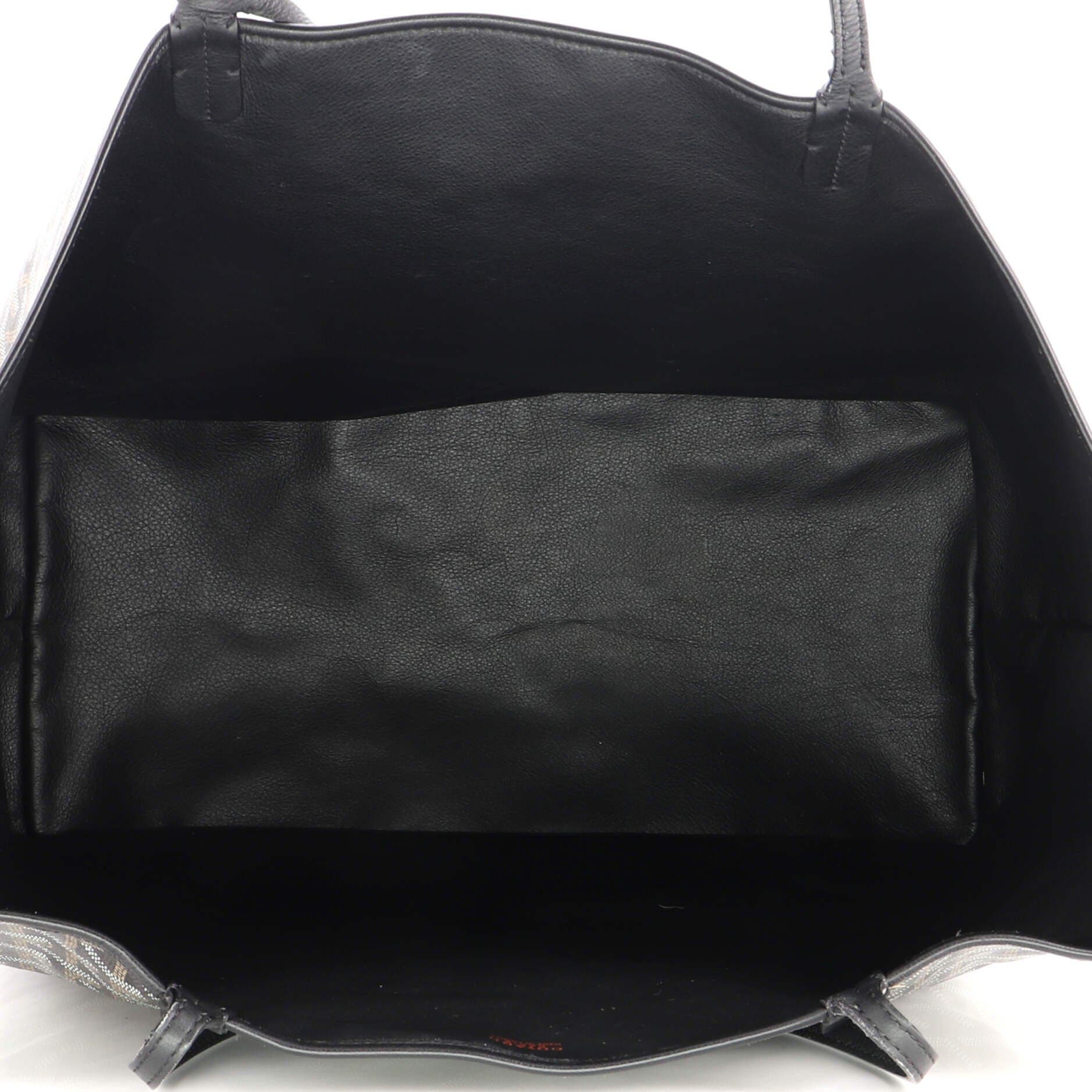 Anjou Reversible Tote Coated Canvas GM, Alternate, color, Black