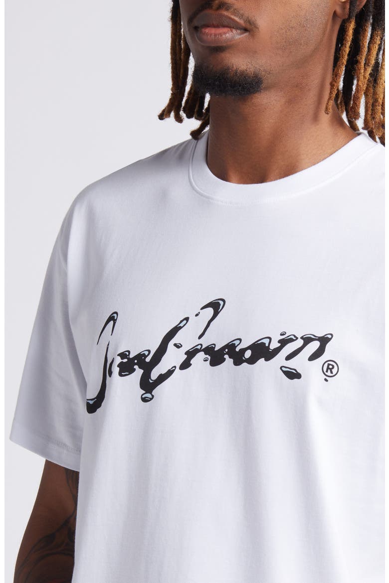 Telegraph Graphic T-Shirt, Alternate, color, WHITE