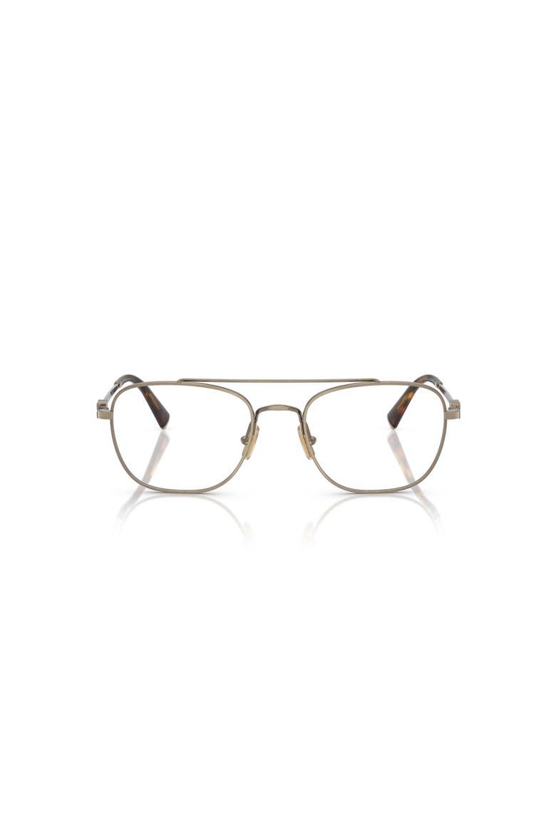 53mm Square optical glasses, Alternate, color, Gold
