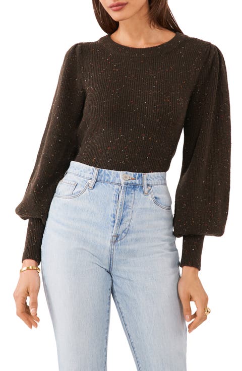 Speckled Crewneck Sweater