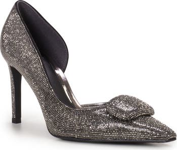Emelias Rhinestone Half d'Orsay Pump