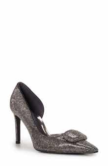 Vince Camuto Emelias Rhinestone Half d'Orsay Pump
