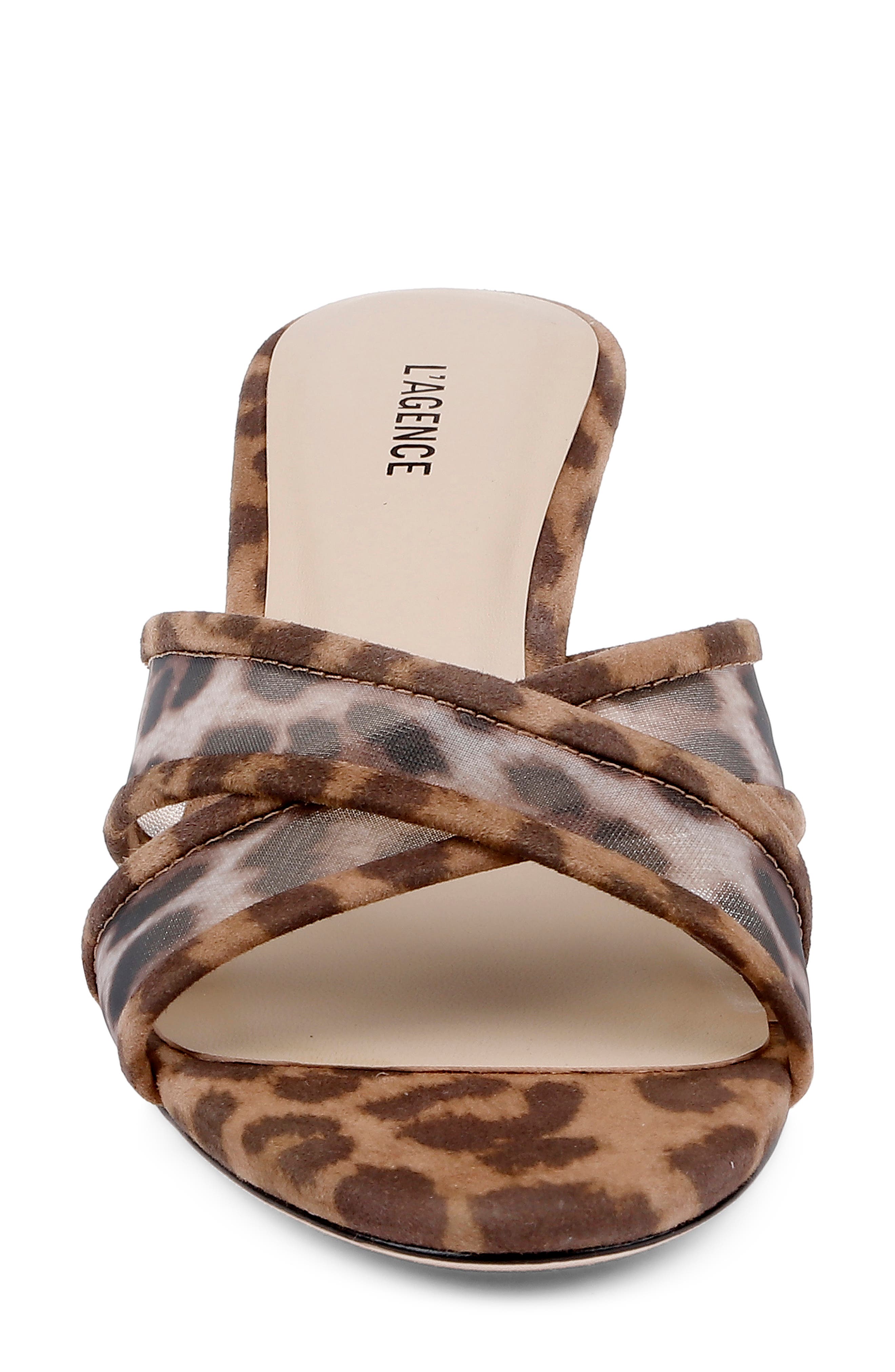 Padua Slide Sandal, Alternate, color, LEOPARD