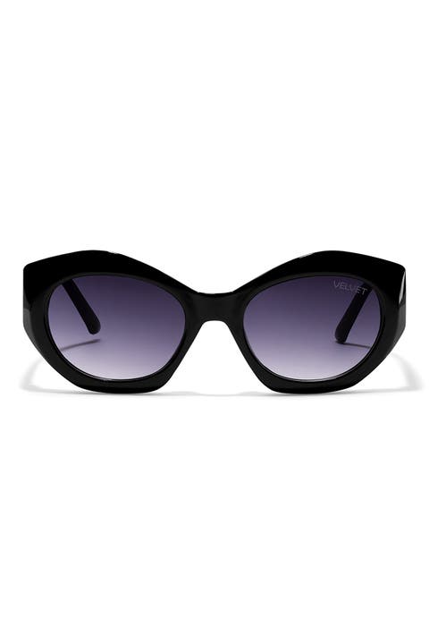 Alice 52mm Polarized Cat Eye Sunglasses