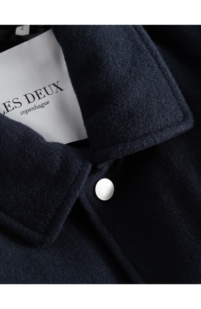 Les Deux Wool Blend Varsity Jacket, Alternate, color,