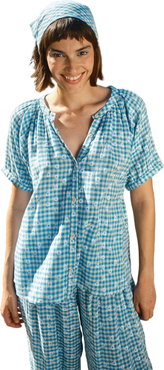 Ace & Jig Salome Button Front Raglan Blouse