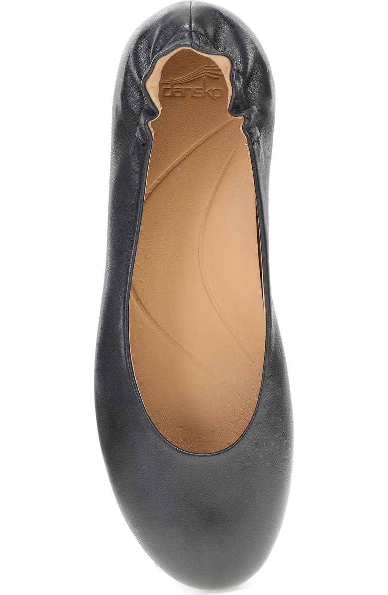 Dansko Mollie Ballet Flat, Alternate, color, Black