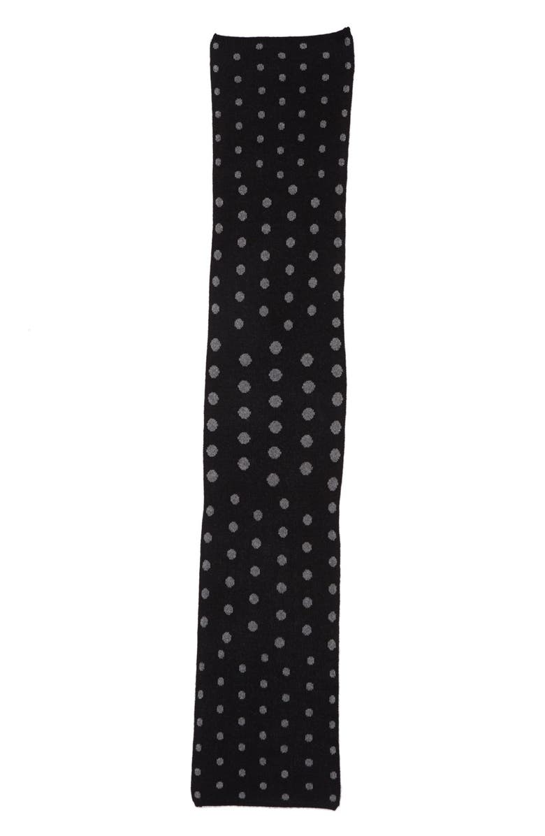 Halogen<sup>®</sup> Polka Dot Cashmere Muffler, Alternate, color, 