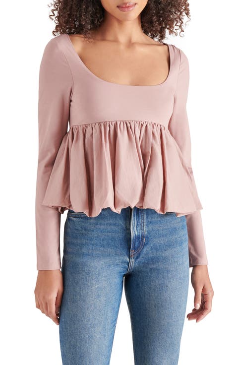 Avielle Bubble Hem Top