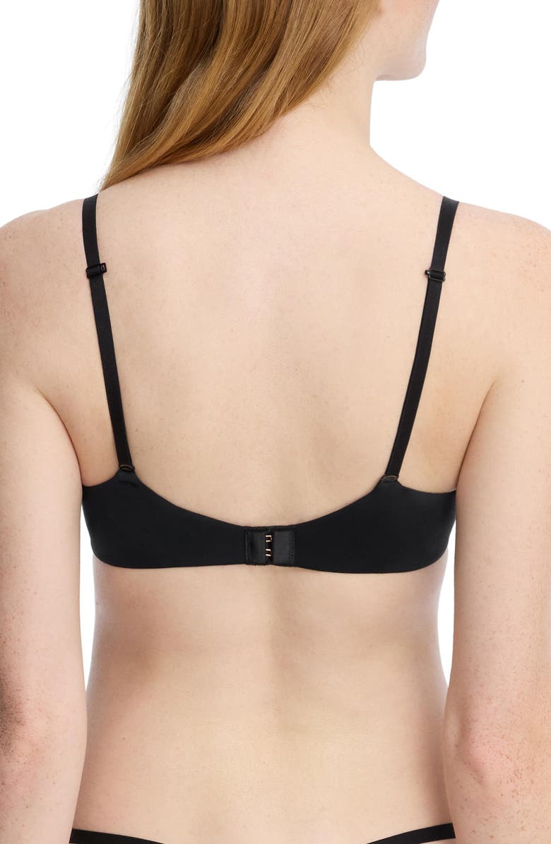 Skarlett Blue Insider Convertible T-Shirt Bra, Alternate, color, Black
