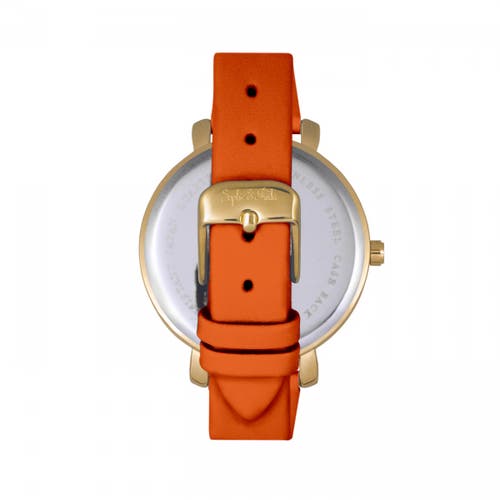 Sophie And Freda Sophie & Freda Key West Leather-band Watch W/swarovski Crystals In Multi
