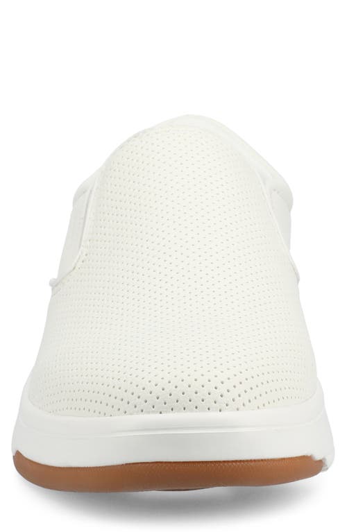 Vance Co. Vance Co Townes Slip-on Sneaker In White