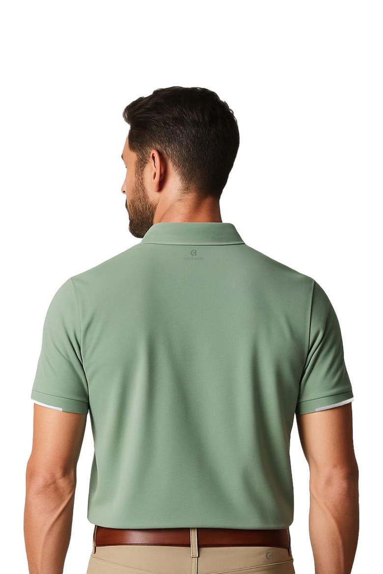 Trafton Polo, Alternate, color, Silt Green