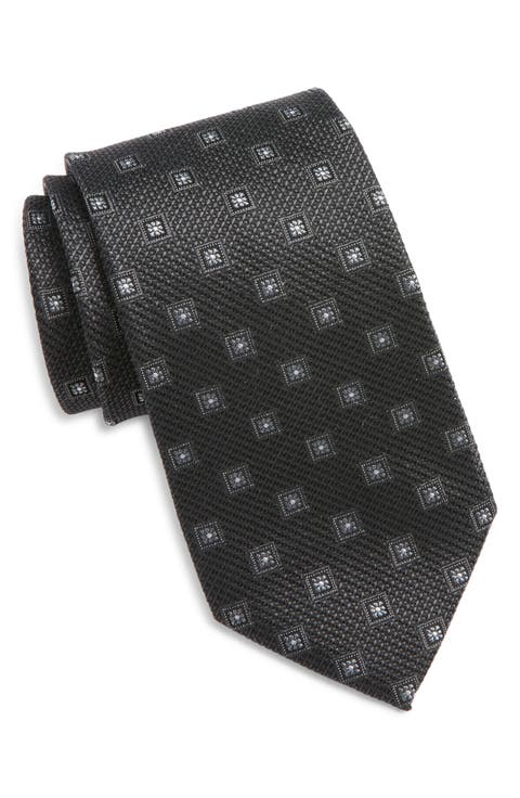 Medallion Silk Tie