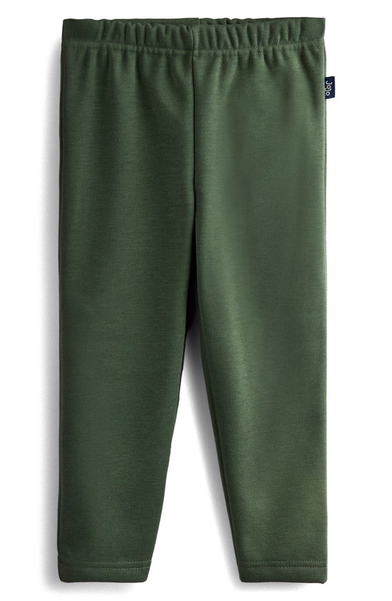 JOJO MAMAN BEBE Safari Appliqué Long Sleeve T-Shirt & Pants Set, Alternate, color, Khaki