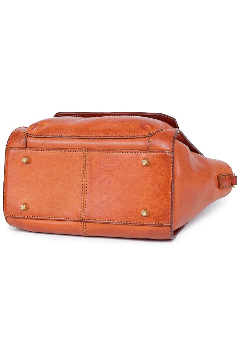 OLD TREND Pansy Mini Satchel Bag, Alternate, color, Caramel