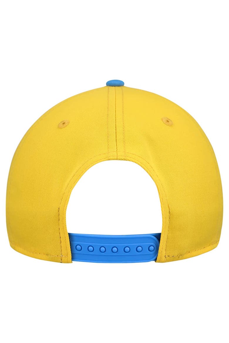 Men's New Era Yellow Chicago Sky Bold Arch COOLERA 9FORTY A-Frame M-Crown Adjustable Hat, Alternate, color, Yellow