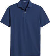 Peter Millar Soul Solid Performance Mesh Golf Polo