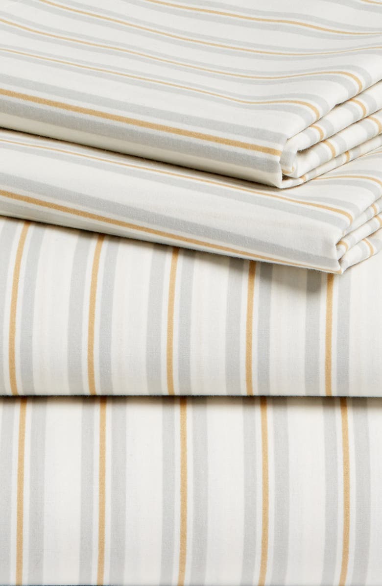 BP. 200 Thread Count Stripe Sheet Set, Alternate, color,