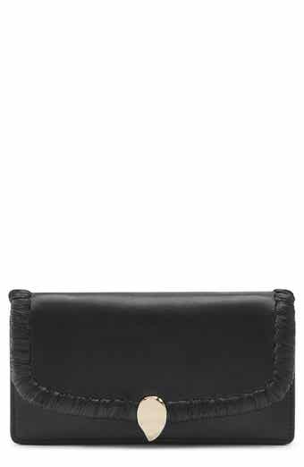 Helen Kaminski Blisse Raffia Trim Wallet