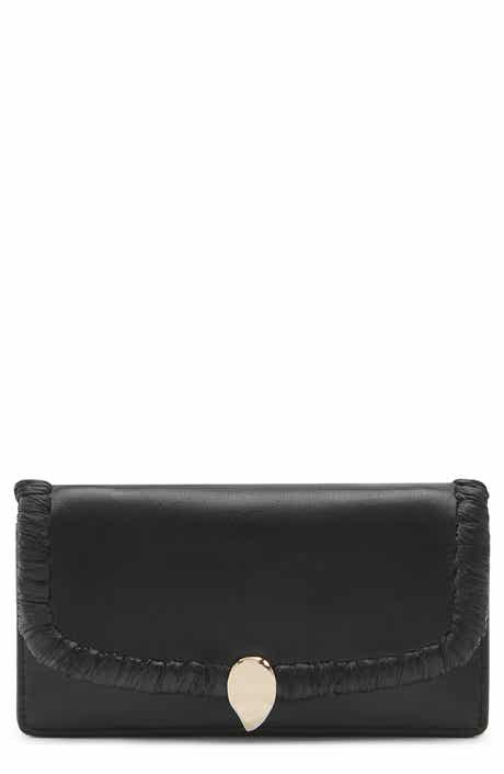 Helen Kaminski Blisse Raffia Trim Wallet