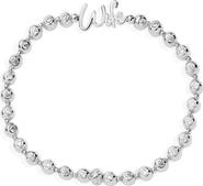 Alex and Ani Wife Elongated Crystal Stretch Bracelet