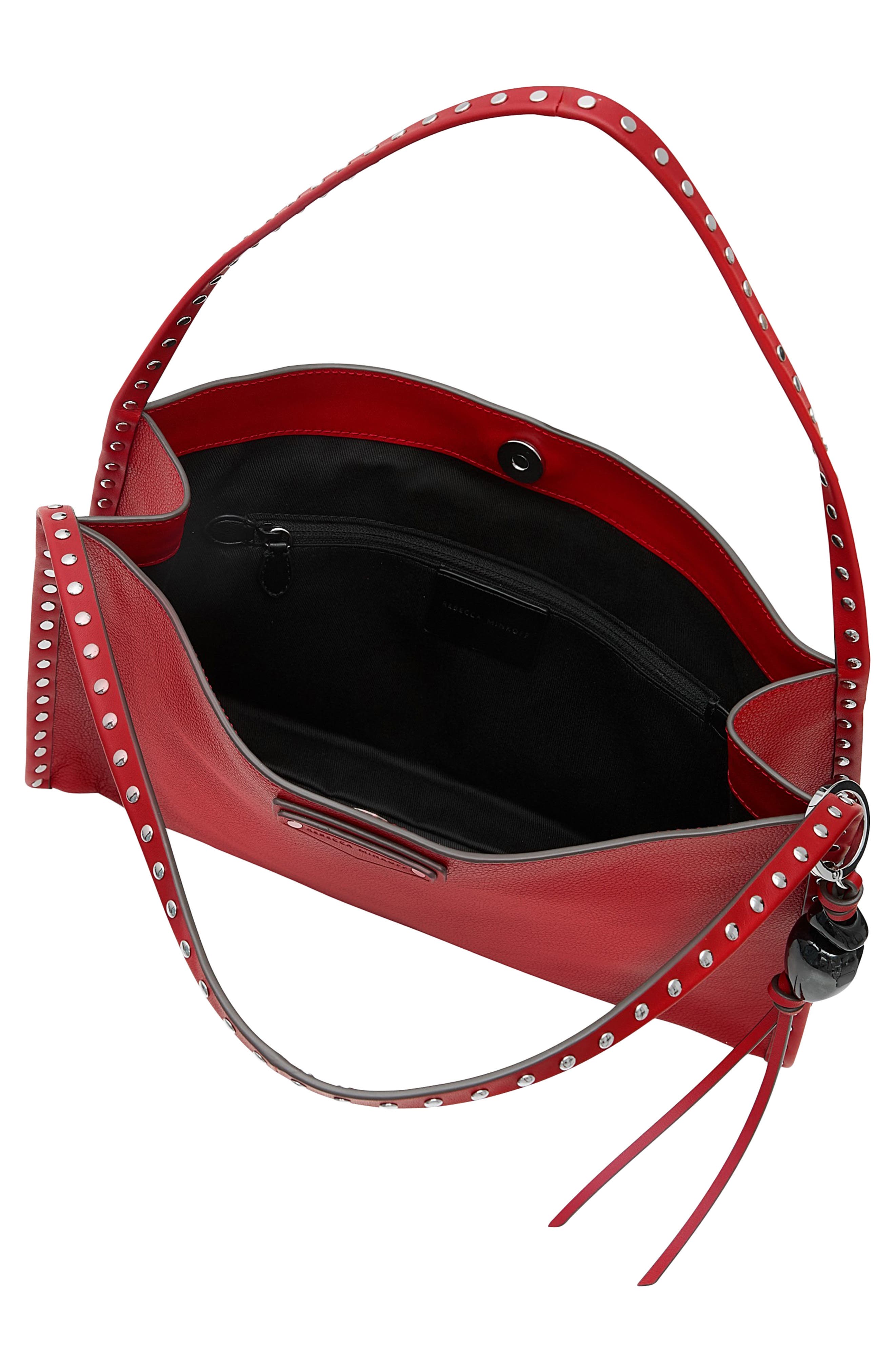 Dylan Leather Shoulder Bag, Alternate, color, SIREN