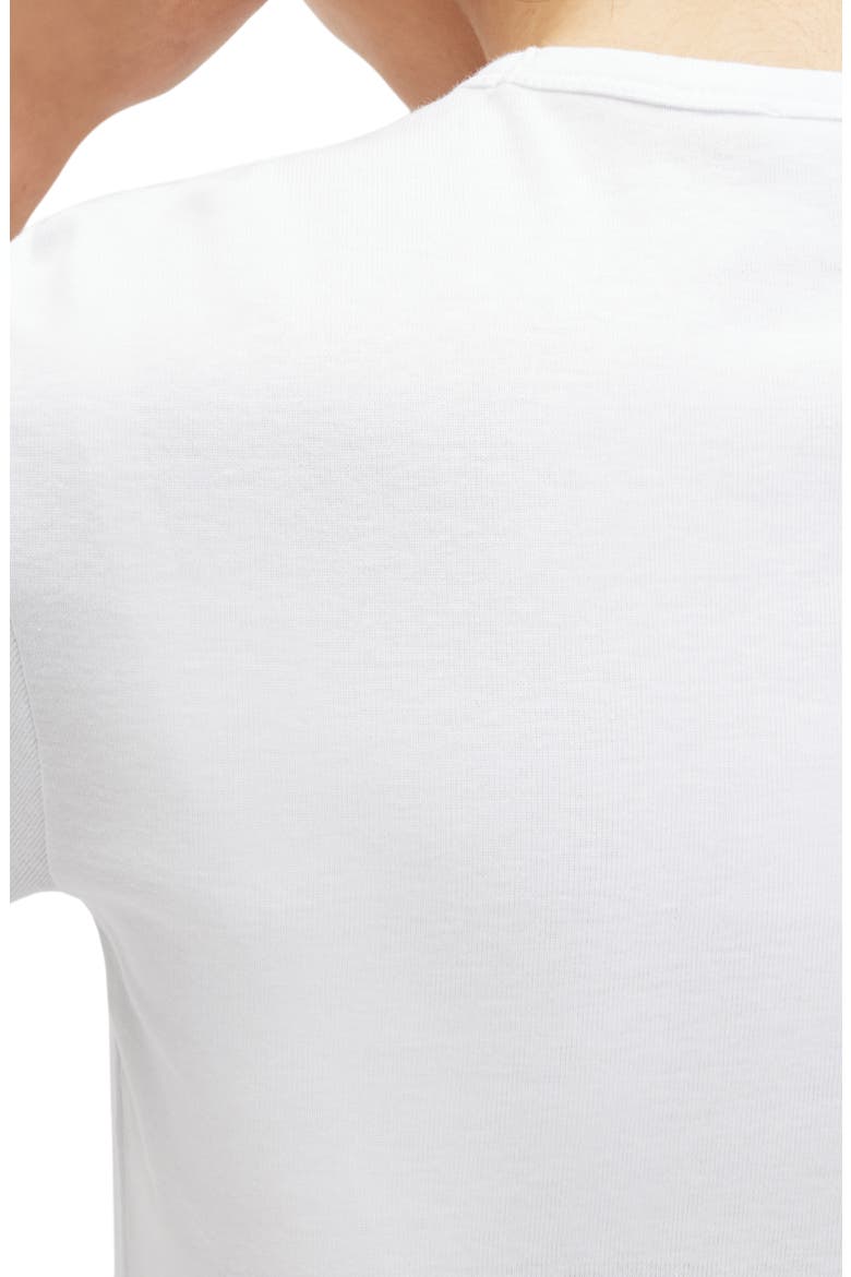 Stevie Cotton T-Shirt, Alternate, color, OPTIC WHITE