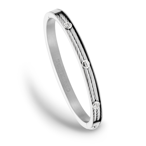 Charriol Forever Eternity Bangle In Metallic