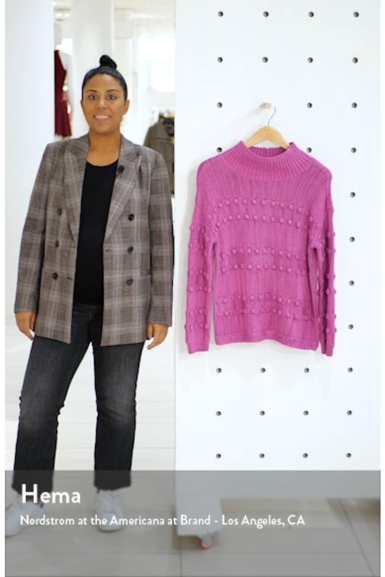 Adore A Ball Texture Stripe Turtleneck Sweater video
