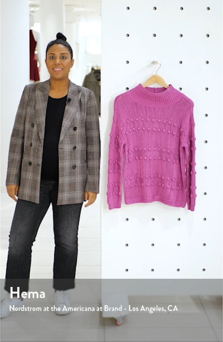 Adore A Ball Texture Stripe Turtleneck Sweater, sales video thumbnail