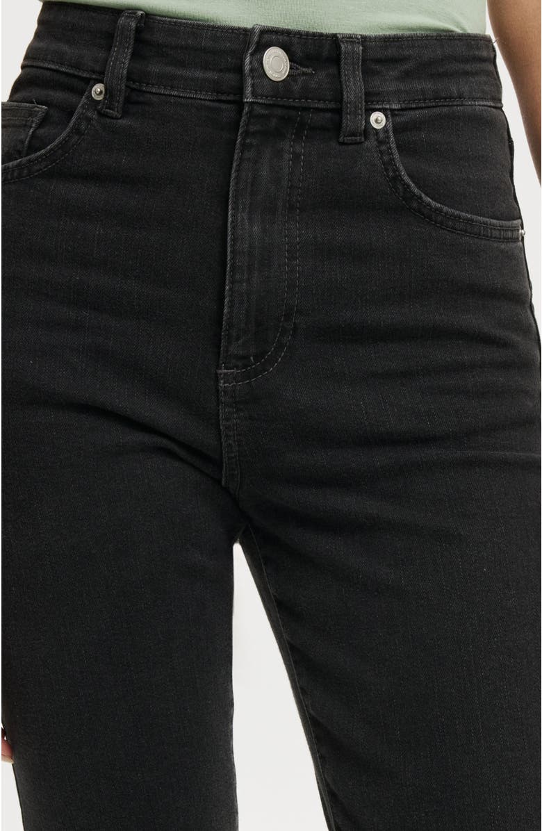 Cotton On Women's High Rise Skinny Jean, Alternate, color, Graphite Black Rip