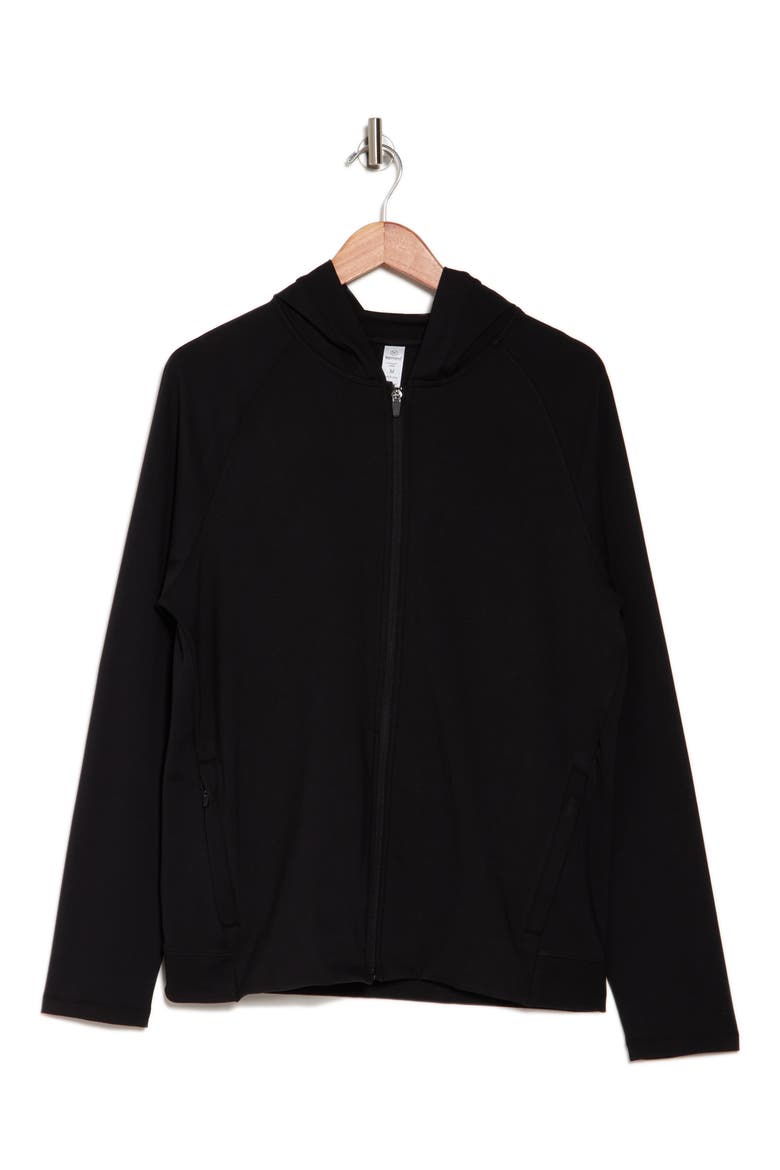 Lux Kinetic Hoodie, Alternate, color, BLACK