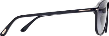 Bruce 61mm Polarized Navigator Sunglasses