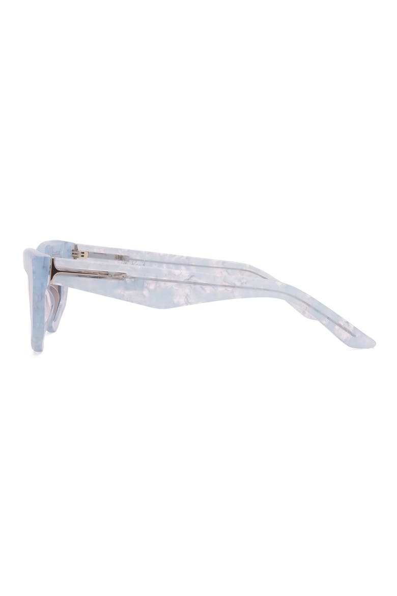 On Read 49mm Cat Eye Sunglasses, Alternate, color, BB BLUE QUARTZ / SMOKE