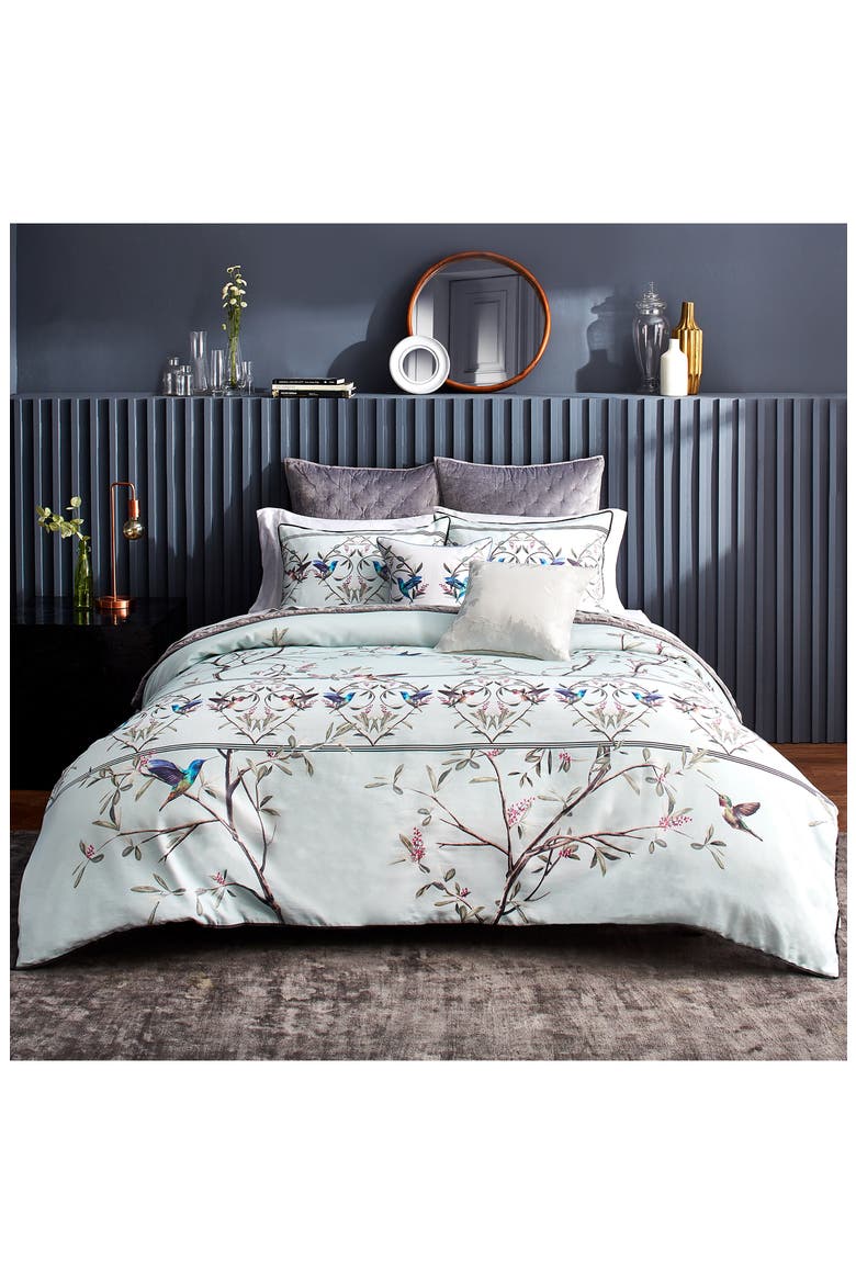 Highgrove Duvet & Sham Set, Main, color, MINT