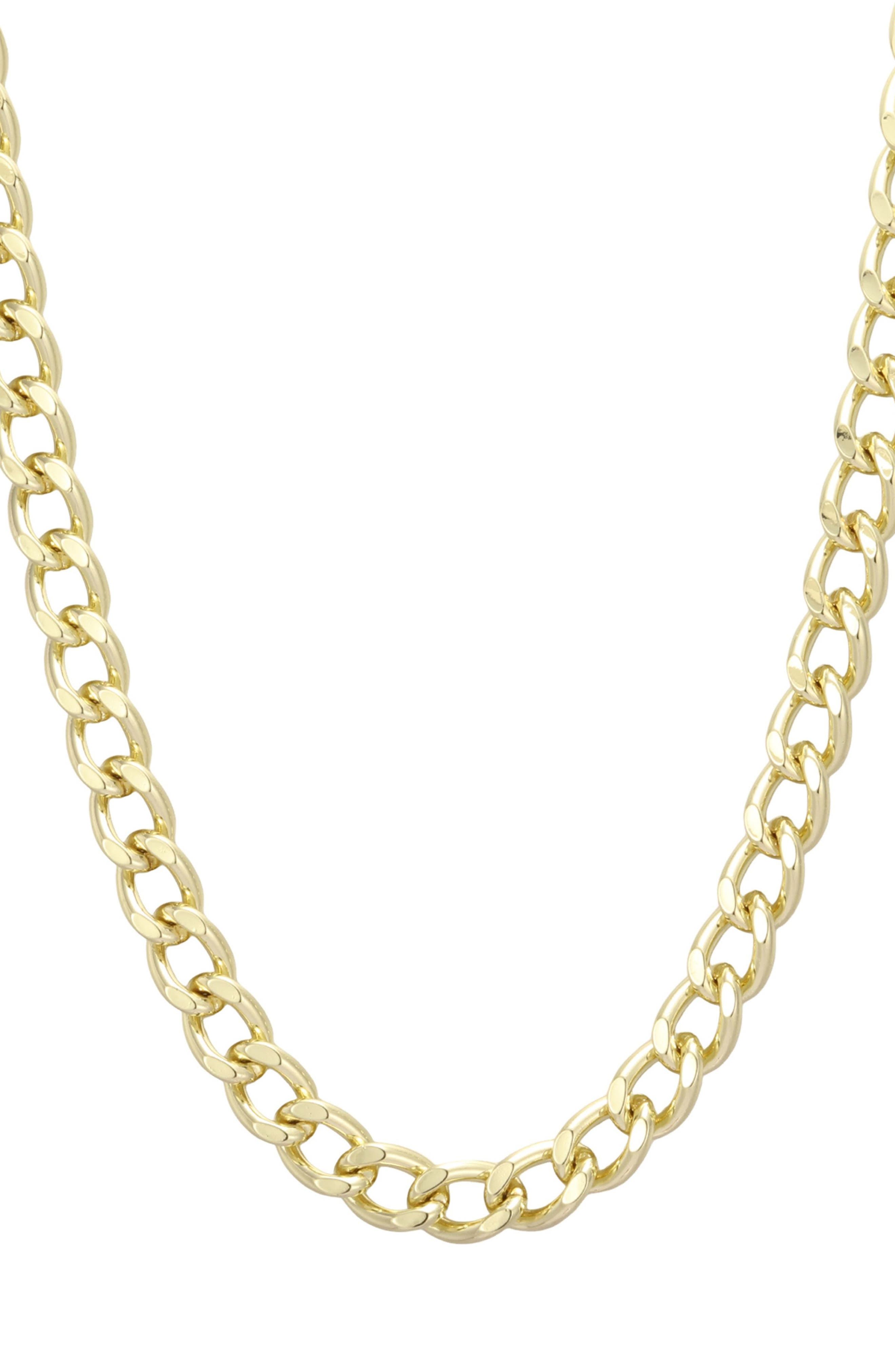 Chunky Curb Chain Necklace
