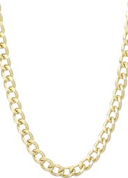 Adornia Chunky Curb Chain Necklace