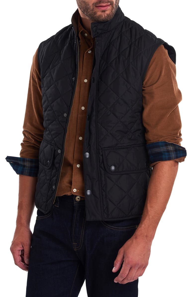 Barbour Lowerdale Slim Fit Quilted Vest, Alternate, color,